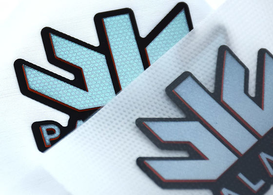 Miếng dán cao su dạ quang Nhãn truyền nhiệt silicon 3D cho bộ đồ trượt tuyết