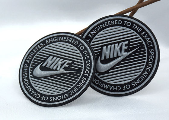 Logo Nike tròn in nổi TPU 3M Nhãn phản quang cho quần bó sát