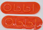 Tiêm khuôn TPU Nâng cao các tab 3d Cuff, may trên các bản vá logo