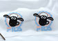 Nhãn quần áo truyền nhiệt cừu 2D được in nổi SGS Phê duyệt