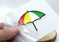Nhãn quần áo truyền nhiệt OEKO Mini Umbrella cho đồ chơi túi trẻ em