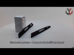 Quần áo sử dụng dây đai vải polyester in logo silicon trắng