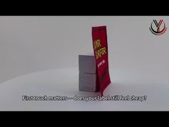 Miếng dán in lụa SGS ODM trên băng vải cotton 100% Oeko Tex Standard 100