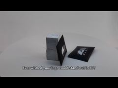 Cận cảnh: Nhãn chuyển nhiệt logo dập nổi vật liệu phản quang 3M tùy chỉnh cho quần áo