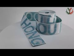 Xem lý do tại sao chọn Logo Jacquard hai mặt Dây đàn hồi phẳng cho hàng may mặc được tùy chỉnh