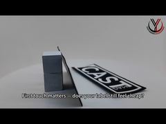 Đồng hồ đeo tay: Màn hình da lộn TPU phản quang màu đen Miếng dán in nhãn hiệu cho tủ trưng bày quần áo