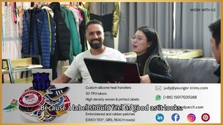 Logo silicone tùy chỉnh cho hàng may mặc