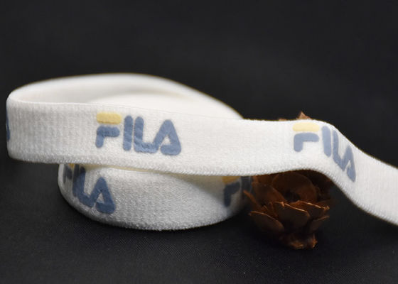 1cm 100% đồ lót cotton Dây thun co giãn In tùy chỉnh có thể giặt được
