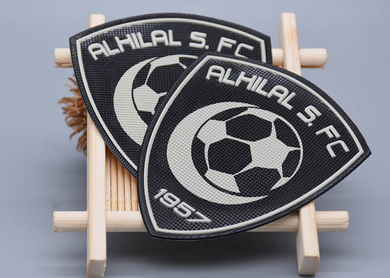 TPU in logo silicone nhãn truyền nhiệt cho áo bóng đá