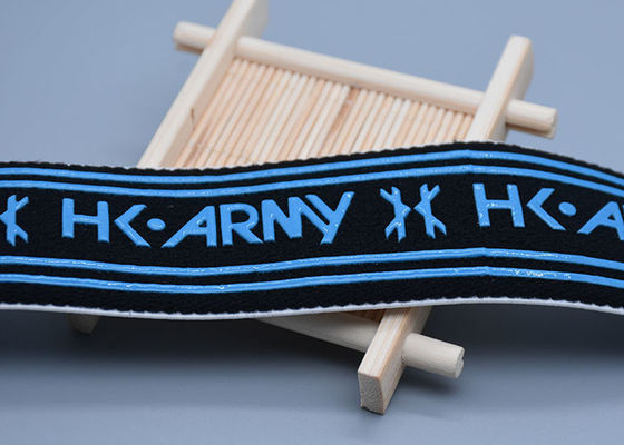 Dây thun cotton 40mm không trơn trượt với logo silicon in