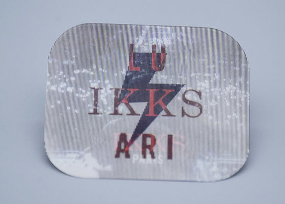 Chất liệu TPU Nhãn hàng may mặc tùy chỉnh được in với biểu trưng bốn màu