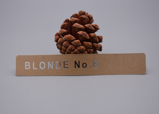 Nhãn in TPU trong suốt tùy chỉnh Vàng sáng bóng cho quần áo