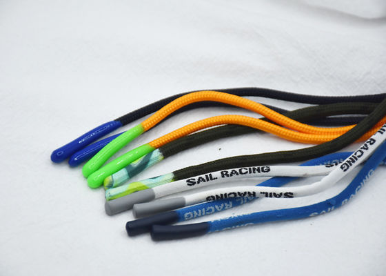 SGS 3mm 4mm 5mm Dây rút Polyester với đầu mút đầu đạn silicone