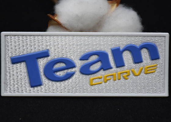 Miếng vá quần áo tùy chỉnh Tatami Miếng dán 3D Silicone Truyền nhiệt